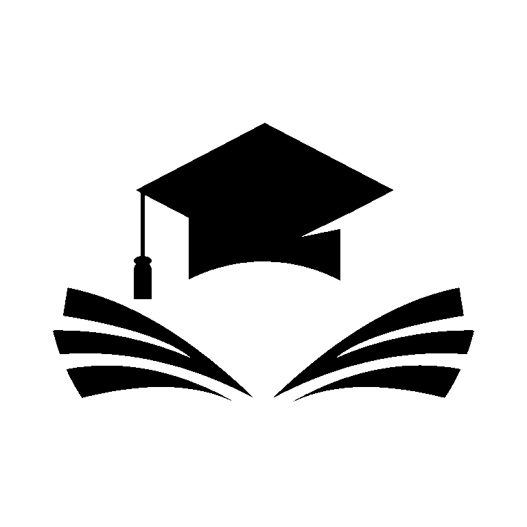 Ikona książki i biretu